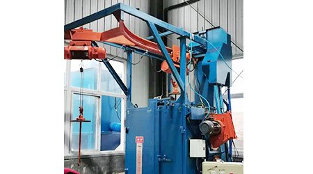 金屬履帶拋丸機(jī)有哪些特點(diǎn)？適合清理什么樣的工件？