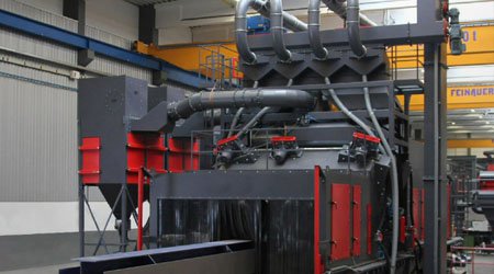 工型鋼使用什么拋丸機(jī)？清理效果怎么樣？